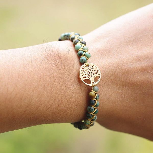 charm bracelets fashion handmade natural stone boho yoga wrap bracelet bangle tree of life african japser braided women men gift, Golden;silver
charm bracelets fashion handmade natural stone boho yoga wrap bracelet bangle tree of life african japser braided women men gift, Golden;silver