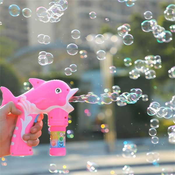 electric dolphin bubble gun fully automatic children's cartoon electric music light dolphin bubble machine 1018
electric dolphin bubble gun fully automatic children's cartoon electric music light dolphin bubble machine 1018