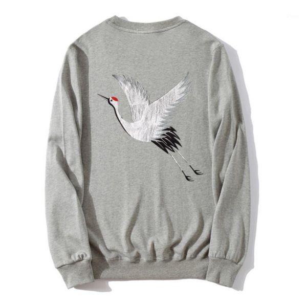 autumn japanese cranes pullover hoodies men spring hip hop cotton male casual hooded sweatshirts streetwear harajuku male hoodie1, Black 
autumn japanese cranes pullover hoodies men spring hip hop cotton male casual hooded sweatshirts streetwear harajuku male hoodie1, Black