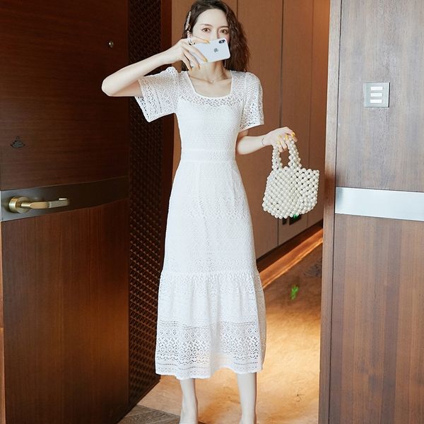 e1gvb fashion stitching 2020 summer new elegant socialite white slim square dress collar dresslace dressslimming irregular lace dress fnmau, Black;gray
e1gvb fashion stitching 2020 summer new elegant socialite white slim square dress collar dresslace dressslimming irregular lace dress fnmau, Black;gray