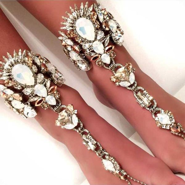 anklets lady crystal bohemian for women summer leg chain statement foot jewelry boho bracelets female 4482, Red;blue
anklets lady crystal bohemian for women summer leg chain statement foot jewelry boho bracelets female 4482, Red;blue