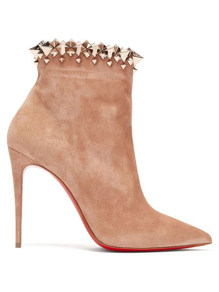 2021new salewomen red bottom shoe boots firmamma studded-cuff suede leather boots high heels lady combat booties party, Black
2021new salewomen red bottom shoe boots firmamma studded-cuff suede leather boots high heels lady combat booties party, Black