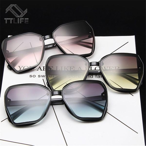 ttlife oversized sunglasses women retro shades sun glasses female vintage big frame sunglass plastic frame eyewear gafas de sol, White;black
ttlife oversized sunglasses women retro shades sun glasses female vintage big frame sunglass plastic frame eyewear gafas de sol, White;black