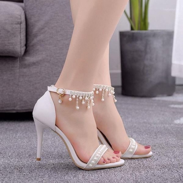 2021 summer new style 9 cm stiletto sandals bridesmaid wedding beaded tassel shoes bridal dress large size sandals women1, Black
2021 summer new style 9 cm stiletto sandals bridesmaid wedding beaded tassel shoes bridal dress large size sandals women1, Black
