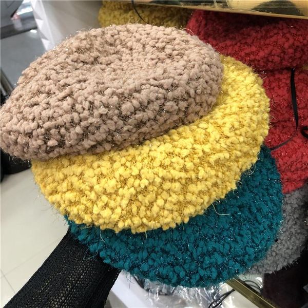 202010-limingmaoye winter warm plush bright wire weave leisure lady beret cap women formal fishermen hat, Blue;gray
202010-limingmaoye winter warm plush bright wire weave leisure lady beret cap women formal fishermen hat, Blue;gray