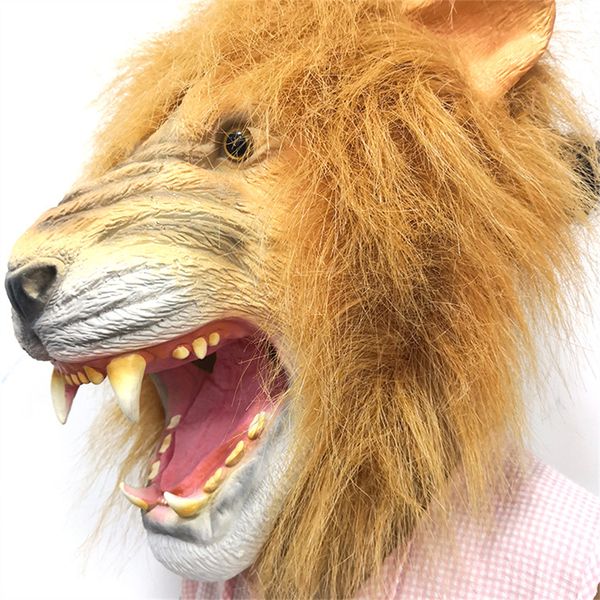 costume accessories realistic lion latex mask halloween carnival animal party cosplay costume props mischief scary lion, Silver
costume accessories realistic lion latex mask halloween carnival animal party cosplay costume props mischief scary lion, Silver