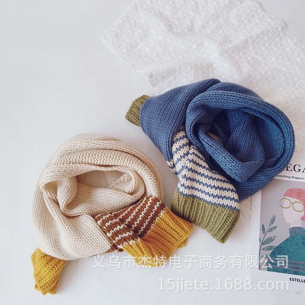 frh new autumn and winter mini color matching children's knitted scarf neck cover, Red;brown
frh new autumn and winter mini color matching children's knitted scarf neck cover, Red;brown