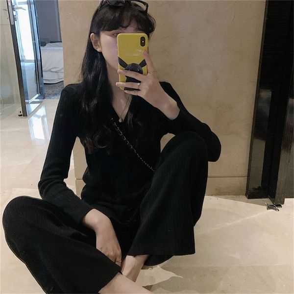 2021 new malha set of two pieces cardigan jacket spring ropa mujer women with cleavage in korean ladies'clothing suits slzp, Gray
2021 new malha set of two pieces cardigan jacket spring ropa mujer women with cleavage in korean ladies'clothing suits slzp, Gray