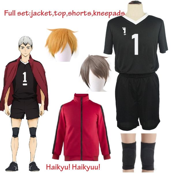 anime costumes haikyu haikyuu inarizaki high school miya atsumu cosplay costume jacket short suit uniform anime volleyball jersey sportsw, Black
anime costumes haikyu haikyuu inarizaki high school miya atsumu cosplay costume jacket short suit uniform anime volleyball jersey sportsw, Black
