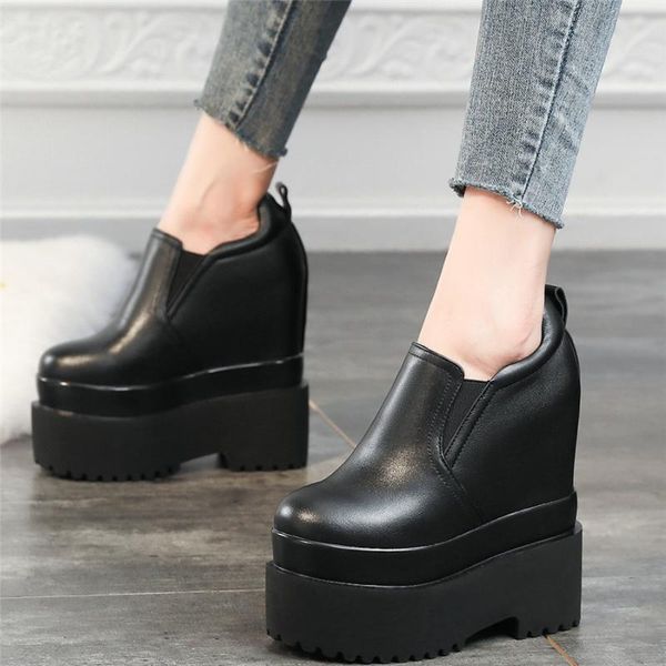 boots punk goth trainers women cow leather chunky high heels ankle female round toe fashion sneakers casual shoes us3-8, Black
boots punk goth trainers women cow leather chunky high heels ankle female round toe fashion sneakers casual shoes us3-8, Black