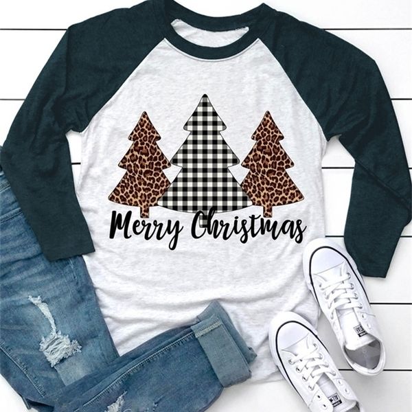 fashion women merry christmas tree plaid leopard printed female baseball t-shirt cute casual ladies tee y200109, White
fashion women merry christmas tree plaid leopard printed female baseball t-shirt cute casual ladies tee y200109, White