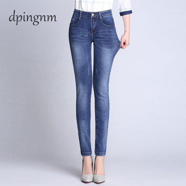 2020 spring high waist stretch slim slim jeans ladies pencil feet tight trousers cropped pants1, Blue
2020 spring high waist stretch slim slim jeans ladies pencil feet tight trousers cropped pants1, Blue