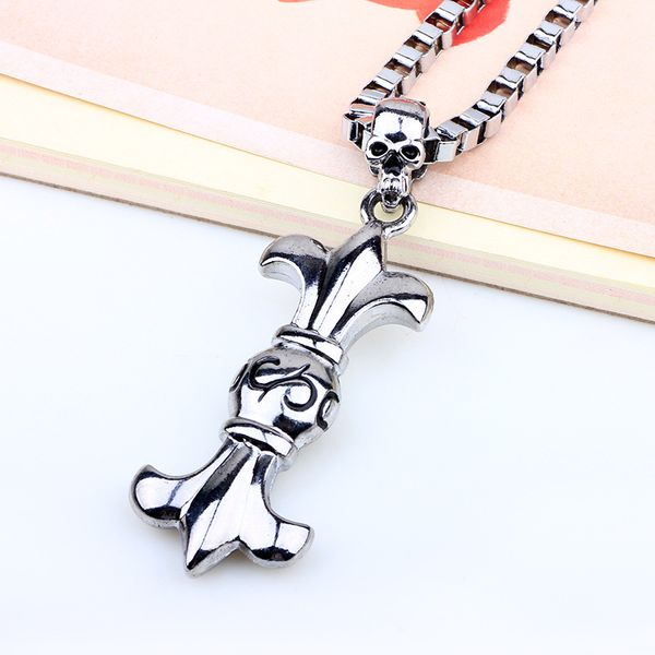 new fashion ruili pendant necklace ornament star same style men's selling necklace ornament, Silver
new fashion ruili pendant necklace ornament star same style men's selling necklace ornament, Silver