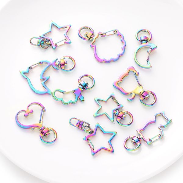 lobster clasp heart star dolphin design key rings metal spring snap keychain clip hanging buckle diy key chains accessories kimter-c488fz
lobster clasp heart star dolphin design key rings metal spring snap keychain clip hanging buckle diy key chains accessories kimter-c488fz
