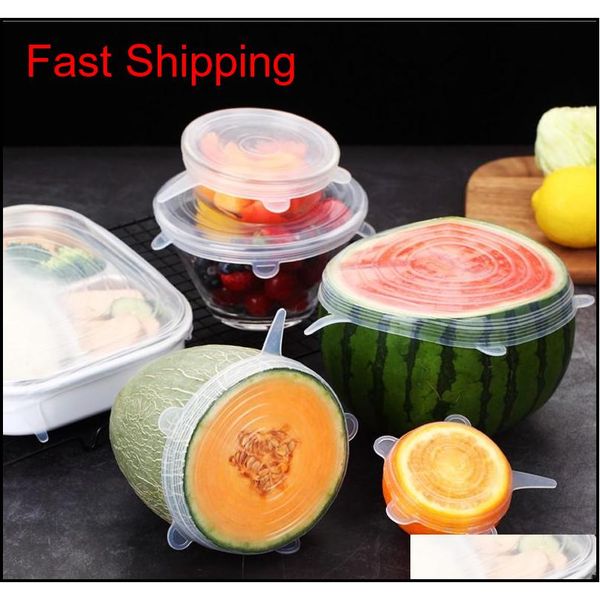 6 pcs/set reusable sil stretch lids food cover fresh keeping sile stretch lids caps for food kit qylibt sweet07
6 pcs/set reusable sil stretch lids food cover fresh keeping sile stretch lids caps for food kit qylibt sweet07