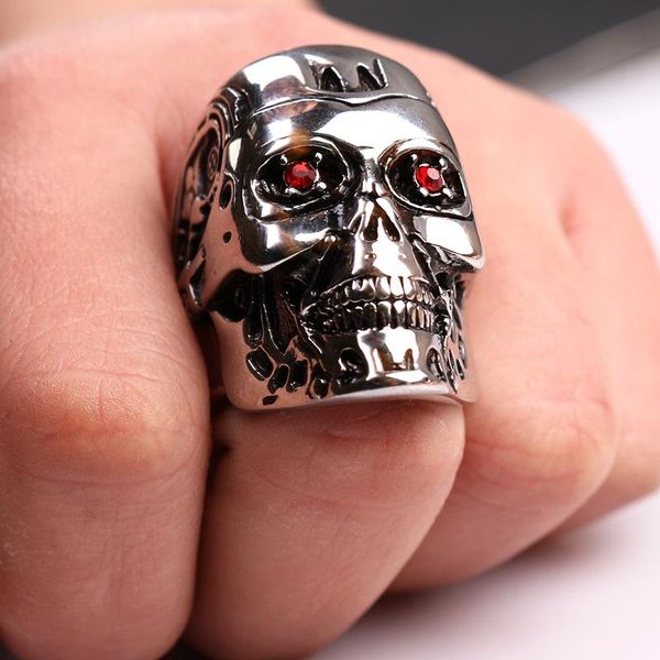terminator skull ring men red crystal eyes skull ring men locomotive punk style accessories terminator skull bbynwv bdehome, Bronze;silver
terminator skull ring men red crystal eyes skull ring men locomotive punk style accessories terminator skull bbynwv bdehome, Bronze;silver