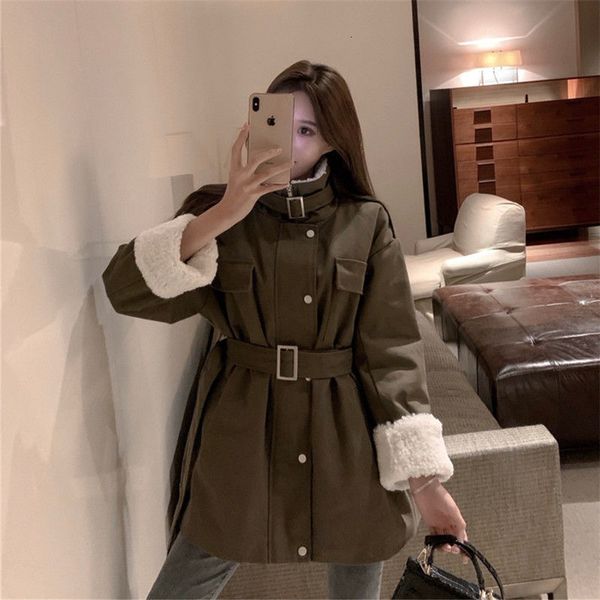 new autumn 2021 turn down collar female jacket weight warm fashion streetwear short coat mwcz, Black;brown
new autumn 2021 turn down collar female jacket weight warm fashion streetwear short coat mwcz, Black;brown