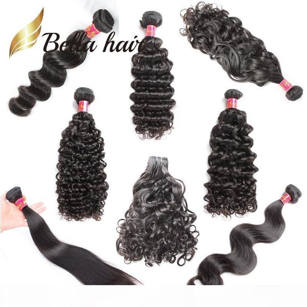 bella hair sample retail 8-34 inch unprocessed human hair bundles straight body wave loose deep curly water wave natural wave, Black
bella hair sample retail 8-34 inch unprocessed human hair bundles straight body wave loose deep curly water wave natural wave, Black