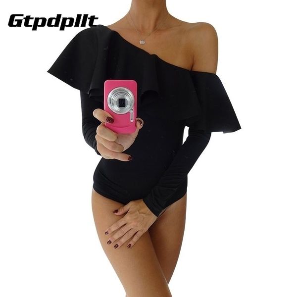 gtpdpllt elegant ruffle long sleeve bodysuit women jumpsuit romper one-piece bodycon black women overalls skinny bodysuits y200401, Black;white
gtpdpllt elegant ruffle long sleeve bodysuit women jumpsuit romper one-piece bodycon black women overalls skinny bodysuits y200401, Black;white