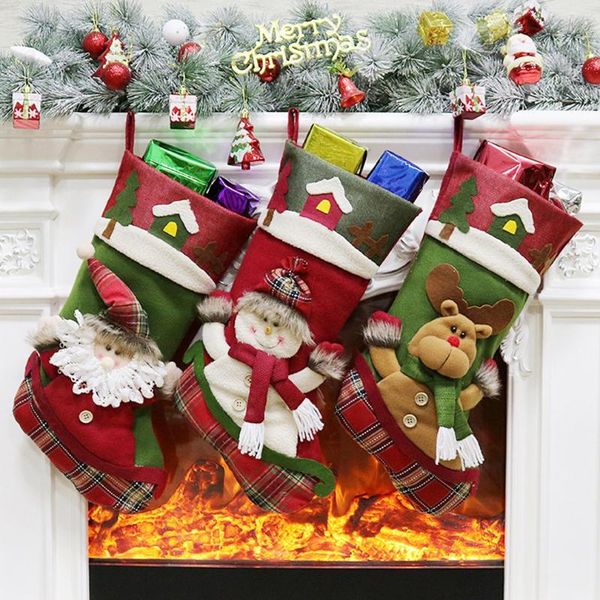 2020 santa socks gift bags diy decorated christmas tree hanging bag santa elk xmas party supplies, Black
2020 santa socks gift bags diy decorated christmas tree hanging bag santa elk xmas party supplies, Black