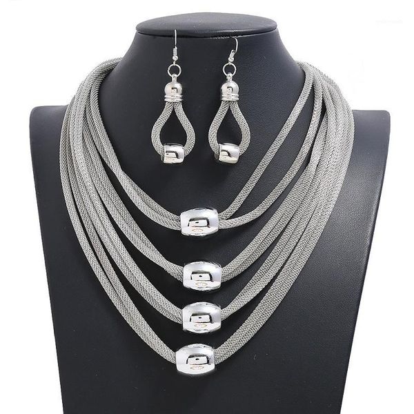 exknl fashion brand design wild multilayer choker metal necklace geometry igirl necklace pendants jewelry for women1, Golden;silver
exknl fashion brand design wild multilayer choker metal necklace geometry igirl necklace pendants jewelry for women1, Golden;silver