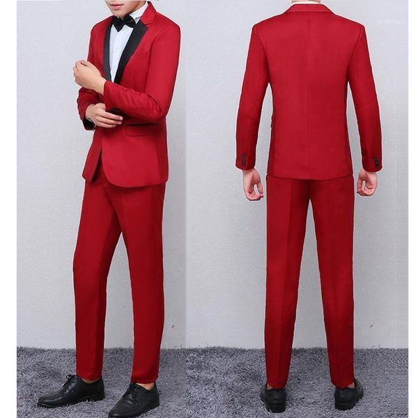 fashion red suit men 2019 formal wedding suits for men slim fit groom tuxedo jacket with pants 2 piece new design suit blazer1, White;black
fashion red suit men 2019 formal wedding suits for men slim fit groom tuxedo jacket with pants 2 piece new design suit blazer1, White;black