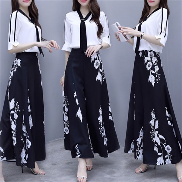 female goddess piece of and pants floral pattern woman clothes femme deux sets zinf, White
female goddess piece of and pants floral pattern woman clothes femme deux sets zinf, White