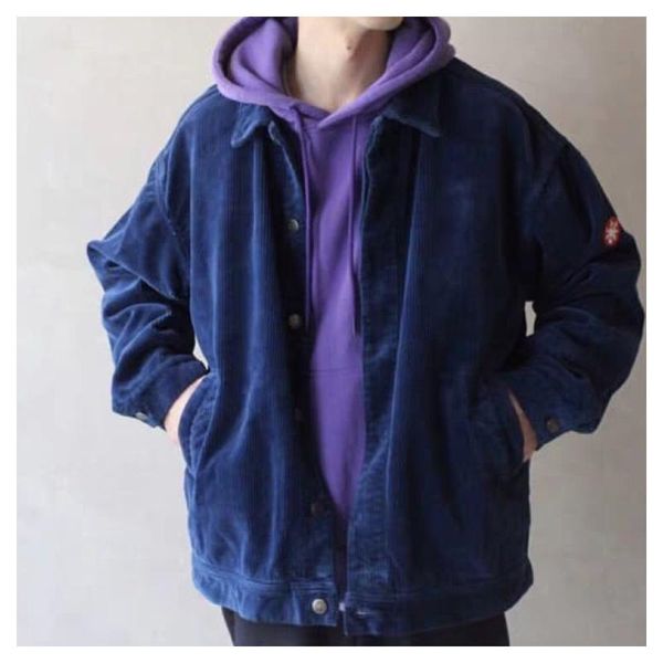 japanese fashion brand cavempt overdrye jacket spring new corduroy jacket for men and women, Black;brown
japanese fashion brand cavempt overdrye jacket spring new corduroy jacket for men and women, Black;brown