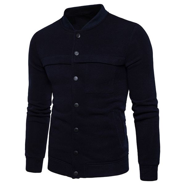 brand men's stand collar solid color sweatshirts jackets youth cardigan for male sweatshirt kg-263, Black
brand men's stand collar solid color sweatshirts jackets youth cardigan for male sweatshirt kg-263, Black