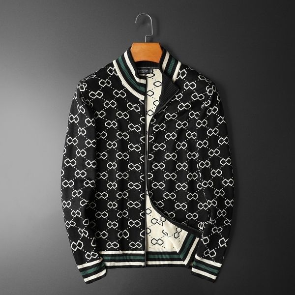men's thickened color matching cardigan coat new knitted jacquard jacket fashion casual zipper trendblack friday
men's thickened color matching cardigan coat new knitted jacquard jacket fashion casual zipper trendblack friday