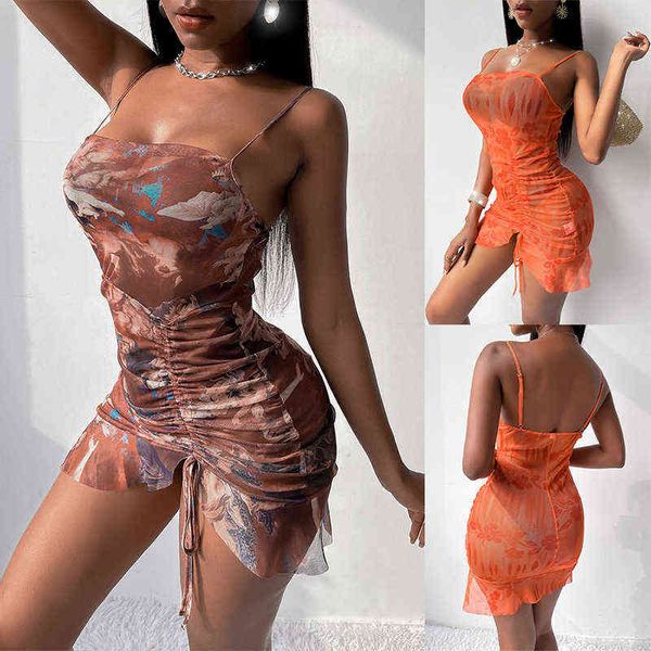 casual dresses 2022 summer women's suspender printed buttock dresses, Black;gray
casual dresses 2022 summer women's suspender printed buttock dresses, Black;gray