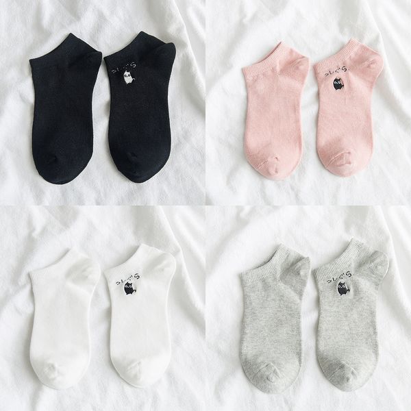 spring and summer new cartoon cat embroidery women's boat boat sockscotton socks cotton sockssocks low and shallow mouth y8zin, Black
spring and summer new cartoon cat embroidery women's boat boat sockscotton socks cotton sockssocks low and shallow mouth y8zin, Black