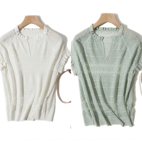 the beginning of pullover pullovert-shirt pulloversummer hollow out short sleeve t-shirt for women summer italian silk linen pullover v-neck, White;black
the beginning of pullover pullovert-shirt pulloversummer hollow out short sleeve t-shirt for women summer italian silk linen pullover v-neck, White;black