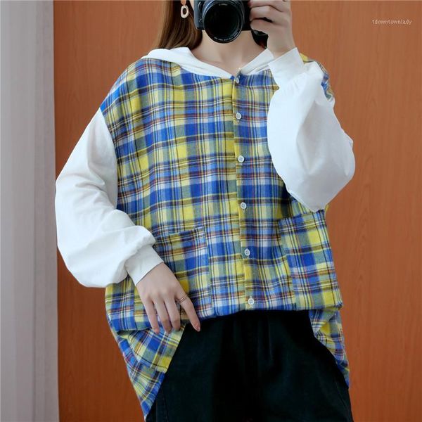 women's blouses & shirts coigarsam hooded shirt womens spring women red yellow 70991, White
women's blouses & shirts coigarsam hooded shirt womens spring women red yellow 70991, White