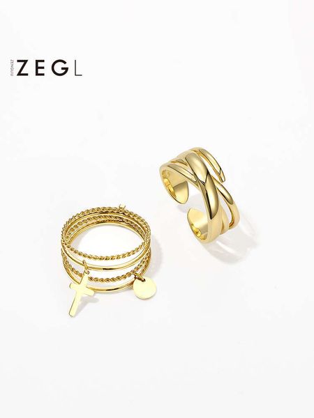vipzengliu multi-layer cross women's fashion personality cool wind open index finger ring, Silver
vipzengliu multi-layer cross women's fashion personality cool wind open index finger ring, Silver