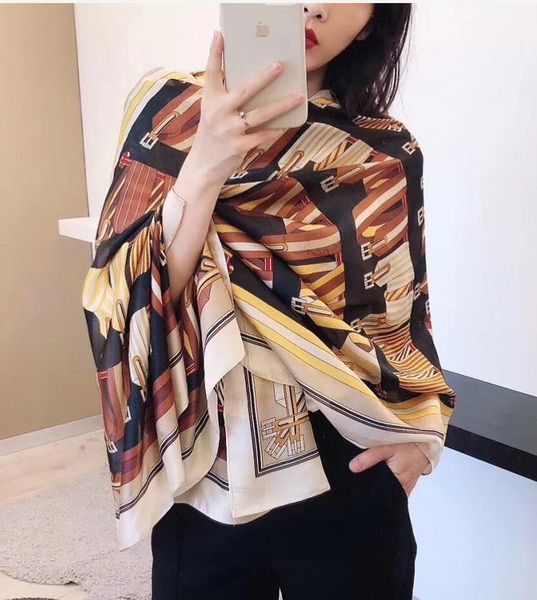 brand silk scarf luxury scarf for women new arrival spring summer luxury designer chain long scarves scarfs wrap 180x90cm shawls gifts s044, Blue;gray
brand silk scarf luxury scarf for women new arrival spring summer luxury designer chain long scarves scarfs wrap 180x90cm shawls gifts s044, Blue;gray