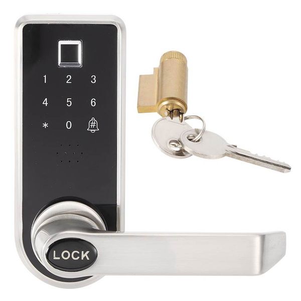 yl-06 zinc alloy intelligent door lock fingerprint password key 3 in 1 smart door lock home bedroom security door handle lock
yl-06 zinc alloy intelligent door lock fingerprint password key 3 in 1 smart door lock home bedroom security door handle lock
