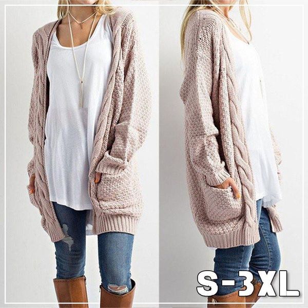 women's sweaters boho long sleeve open front chunky warm cardigans pointelle pullover cozy sweater plus, White;black
women's sweaters boho long sleeve open front chunky warm cardigans pointelle pullover cozy sweater plus, White;black