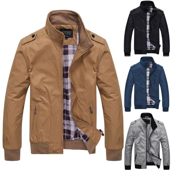 2019 fashion men's jackets autumn casual fashion pure color patchwork jacket solid zipper outwear coat drop shipping july191, Black;brown
2019 fashion men's jackets autumn casual fashion pure color patchwork jacket solid zipper outwear coat drop shipping july191, Black;brown