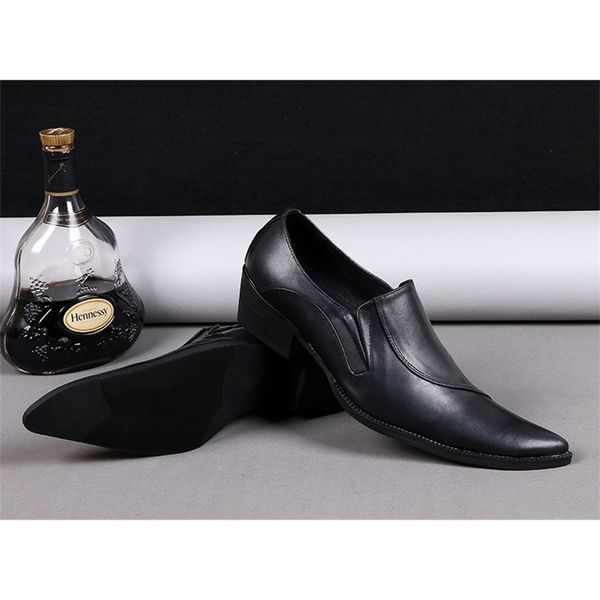2020 genuine leather high-quality design men pointed toe foot wedding shoes 4fa6, Black
2020 genuine leather high-quality design men pointed toe foot wedding shoes 4fa6, Black