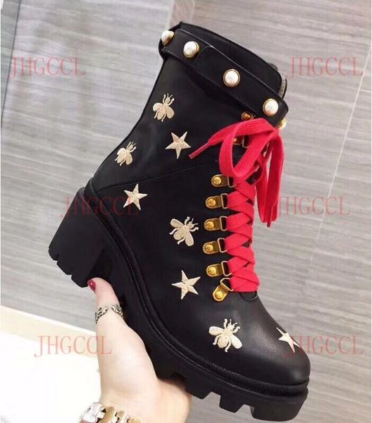 women's boots casual winte boots shoes bees stars female shoes sneakers lace up fur woman, Black
women's boots casual winte boots shoes bees stars female shoes sneakers lace up fur woman, Black