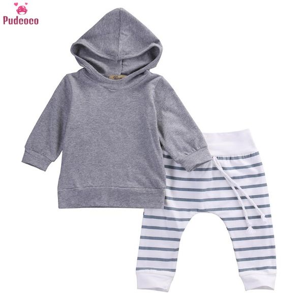 2pcs autumn winter kids baby girl boy clothes set newborn toddler infant warm hooded coat + striped pants outfits, White
2pcs autumn winter kids baby girl boy clothes set newborn toddler infant warm hooded coat + striped pants outfits, White