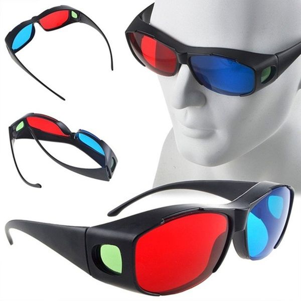 new 1pcs red blue 3d glasses black frame for dimensional anaglyph tv movie dvd game
new 1pcs red blue 3d glasses black frame for dimensional anaglyph tv movie dvd game