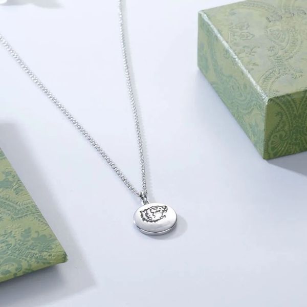 ancient home necklace love fearless tiger head circular pendant fashion personality hip - hip-hop men and women's official website with, Silver
ancient home necklace love fearless tiger head circular pendant fashion personality hip - hip-hop men and women's official website with, Silver