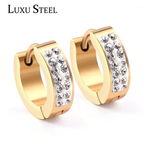 hoop & huggie luxusteel est round circle cubic zirconia ear earrings stainless steel statement earring fashion jewelry1, Golden;silver
hoop & huggie luxusteel est round circle cubic zirconia ear earrings stainless steel statement earring fashion jewelry1, Golden;silver