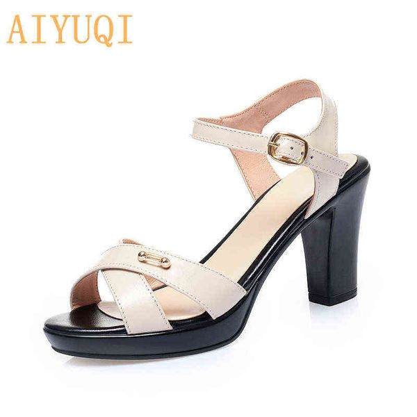sandals aiyuqi women's high heel 2022 new genuine leather summer shoes small size 33 fashion open toe 220121, Black
sandals aiyuqi women's high heel 2022 new genuine leather summer shoes small size 33 fashion open toe 220121, Black