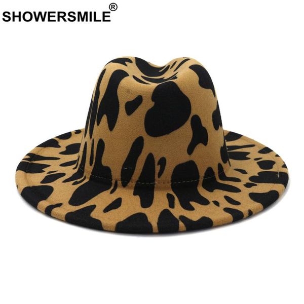 stingy brim hats showersmile fedora hat women panama cow grain wool felt autumn winter brand ladies wide party trilby jazz cap, Blue;gray
stingy brim hats showersmile fedora hat women panama cow grain wool felt autumn winter brand ladies wide party trilby jazz cap, Blue;gray