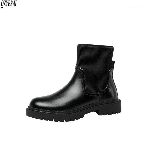 boots qzyerai black riding genuine leather female women's head layer cowhide shoes 34-401
boots qzyerai black riding genuine leather female women's head layer cowhide shoes 34-401