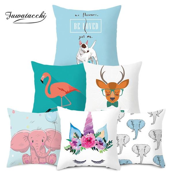 cushion/decorative pillow fuwatacchi cute animal pattern cushion covers cartoon style pillows cover polyester pillowcase for home sofa decor
cushion/decorative pillow fuwatacchi cute animal pattern cushion covers cartoon style pillows cover polyester pillowcase for home sofa decor