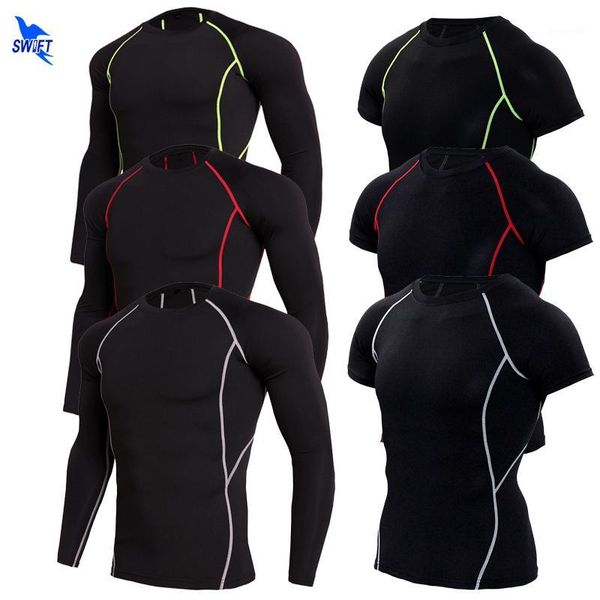 quick dry running shirt men bodybuilding sport t-shirt short/long sleeve compression gym t shirt men fitness tight rashguard1, Black;blue
quick dry running shirt men bodybuilding sport t-shirt short/long sleeve compression gym t shirt men fitness tight rashguard1, Black;blue